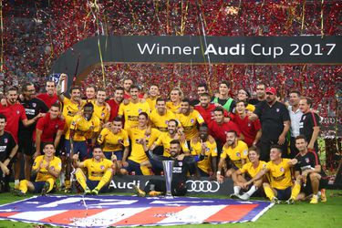 Video: Atlético po penaltách zdolalo Liverpool a teší sa z víťazstva v Audi Cupe