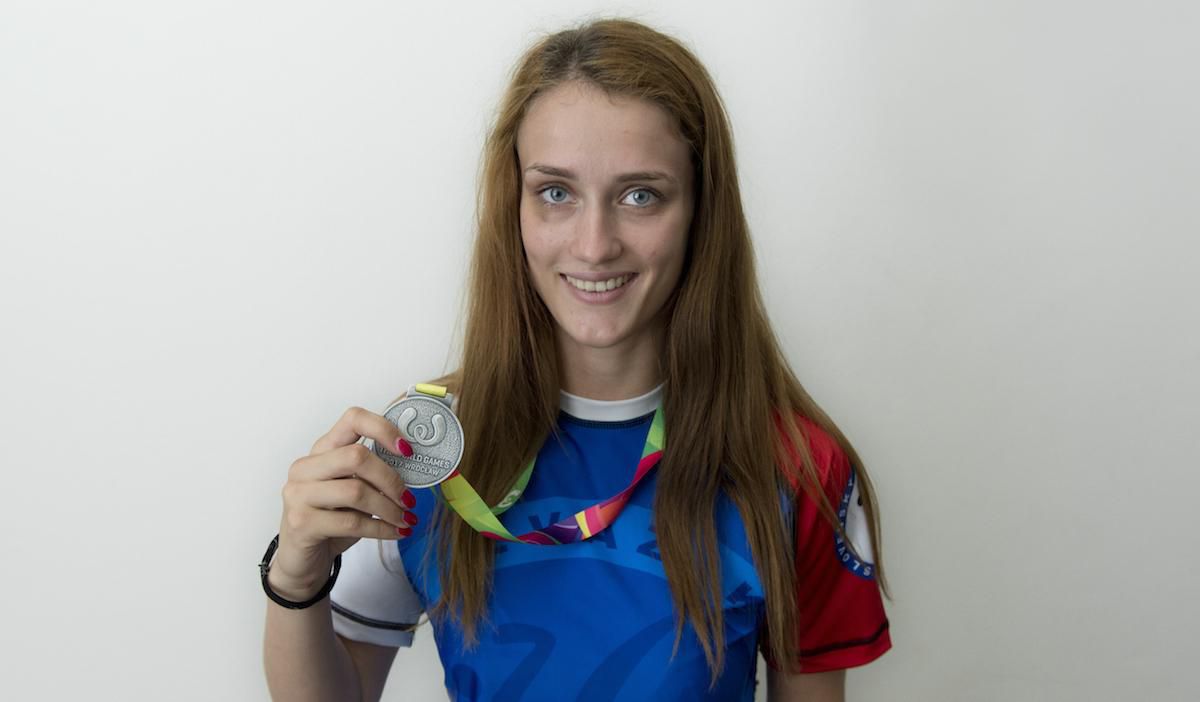 Slovenská kickboxerka Monika Chochlíková.