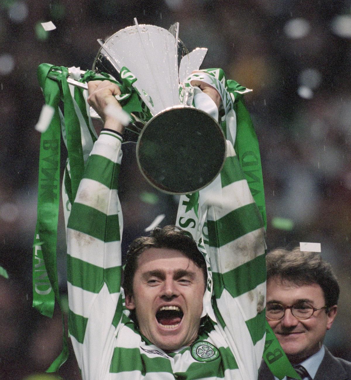 Ľubomír Moravčk získal so Celticom Glasgow dva tituly.