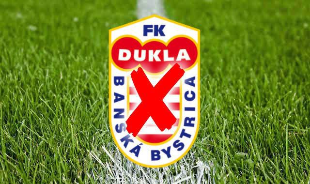 FK Dukla Banská Bystrica končí.