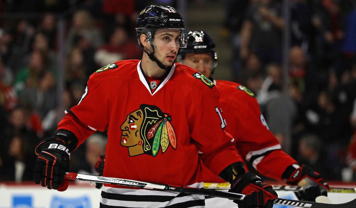 Tomas Jurco, Chicago Blackhawks, feb17, gettyimages