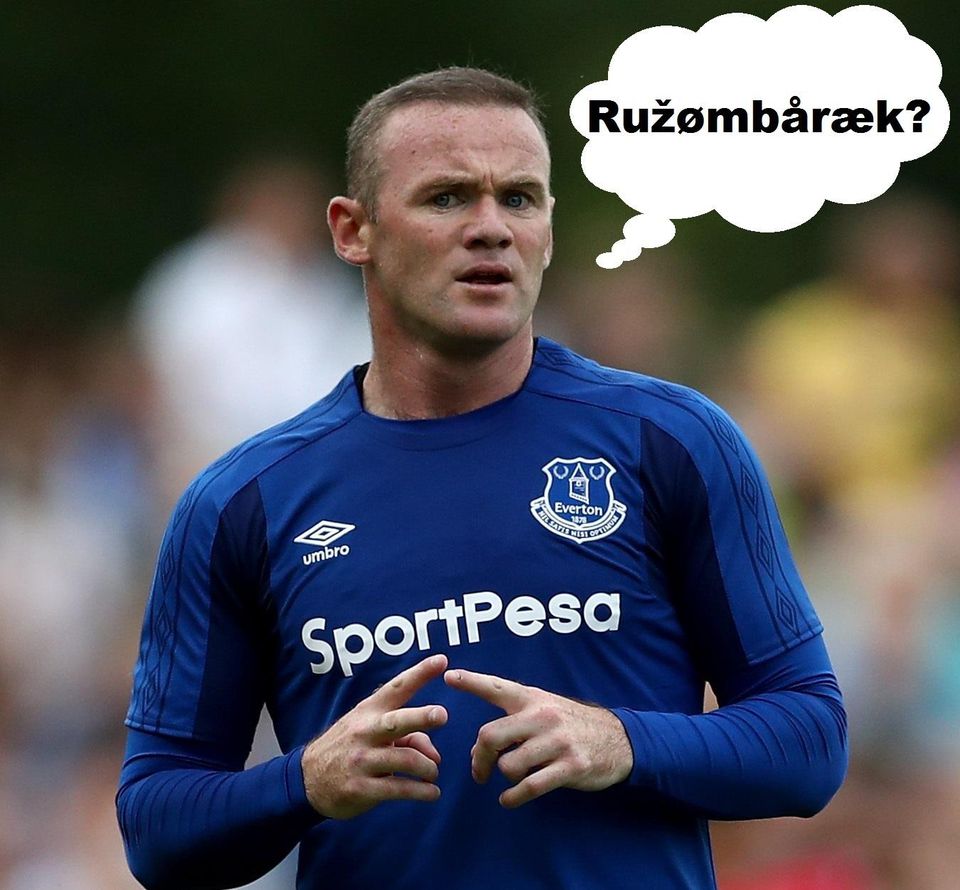 Wayne Rooney je zmätený