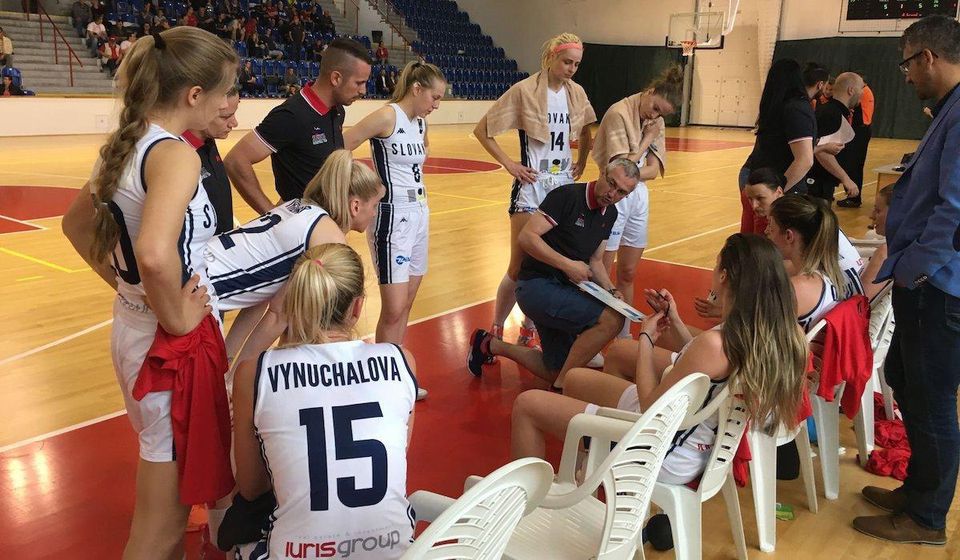 Slovenské basketbalistky uspeli v prípravnom zápase