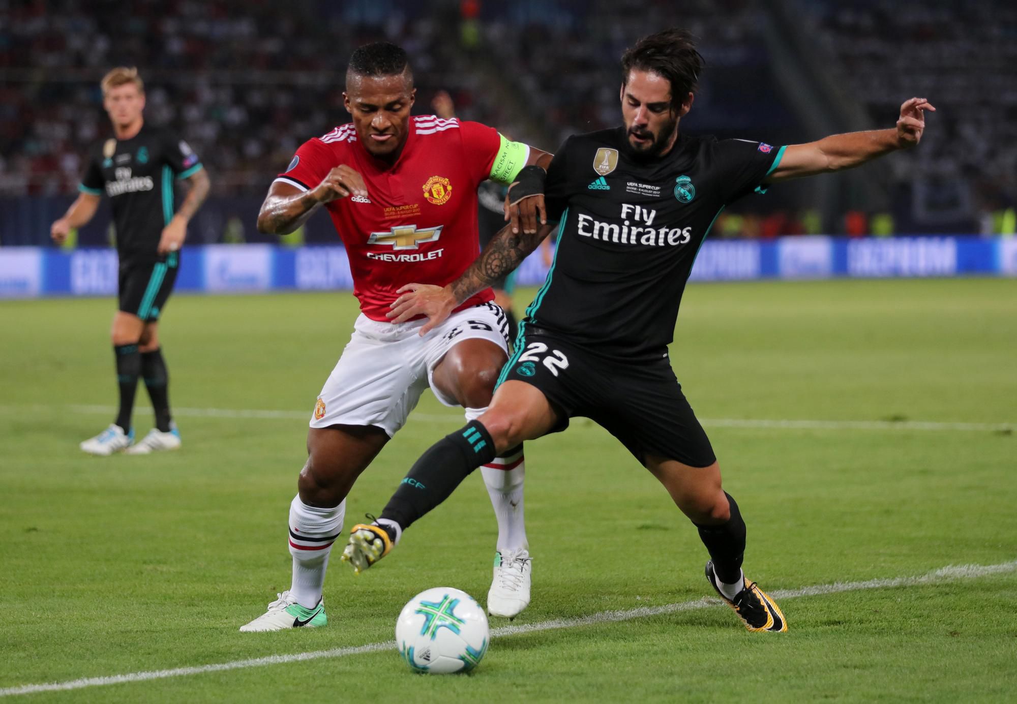 Real Madrid - Manchester United (Antonio Valencia, Isco)