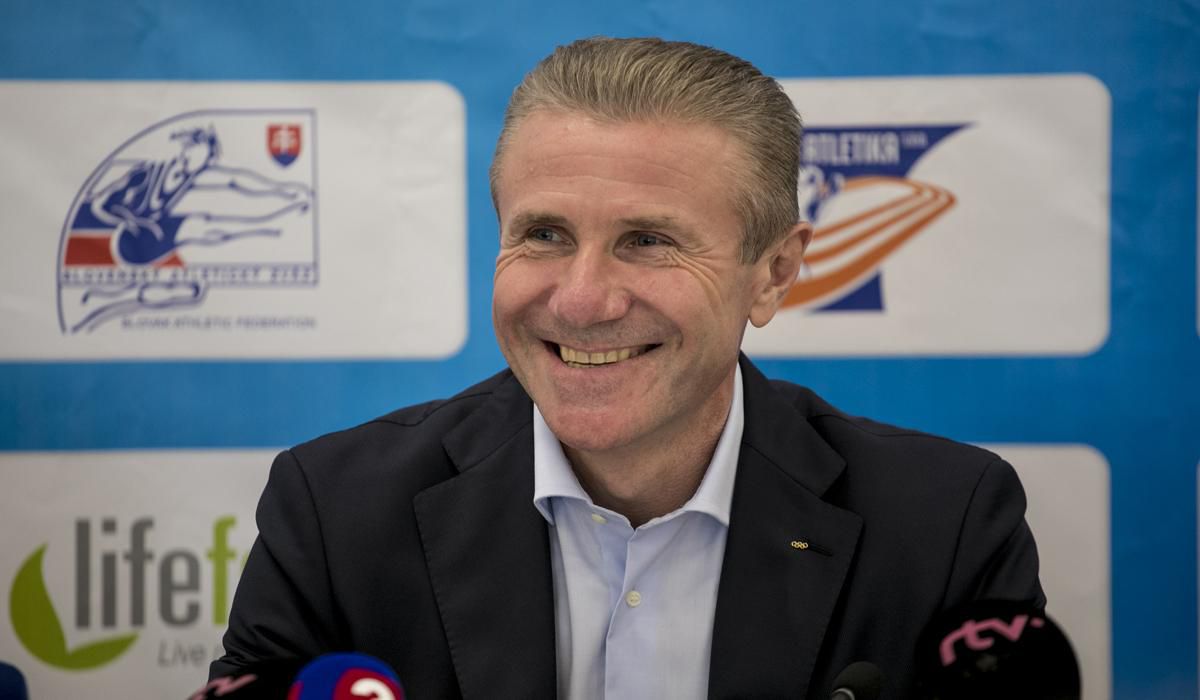 Viceprezident Medzinárodnej asociácie atletických federácií (IAAF) a legenda v skoku o žrdi Ukrajinec Sergej Bubka