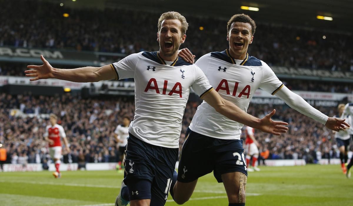 Harry Kane a Dele Alli