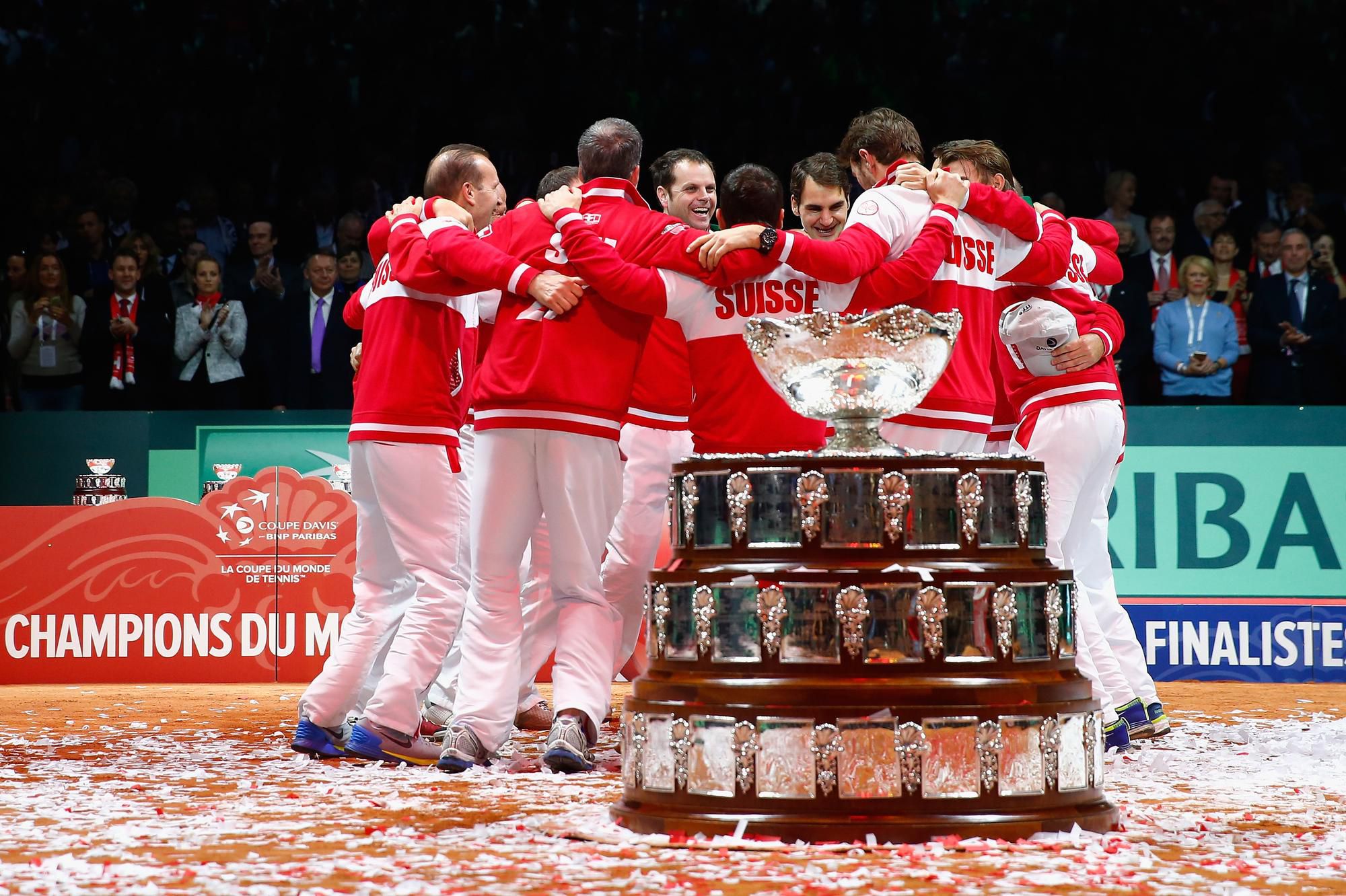 Roger Federer vyhral so Švajčiarskom Davisov pohár