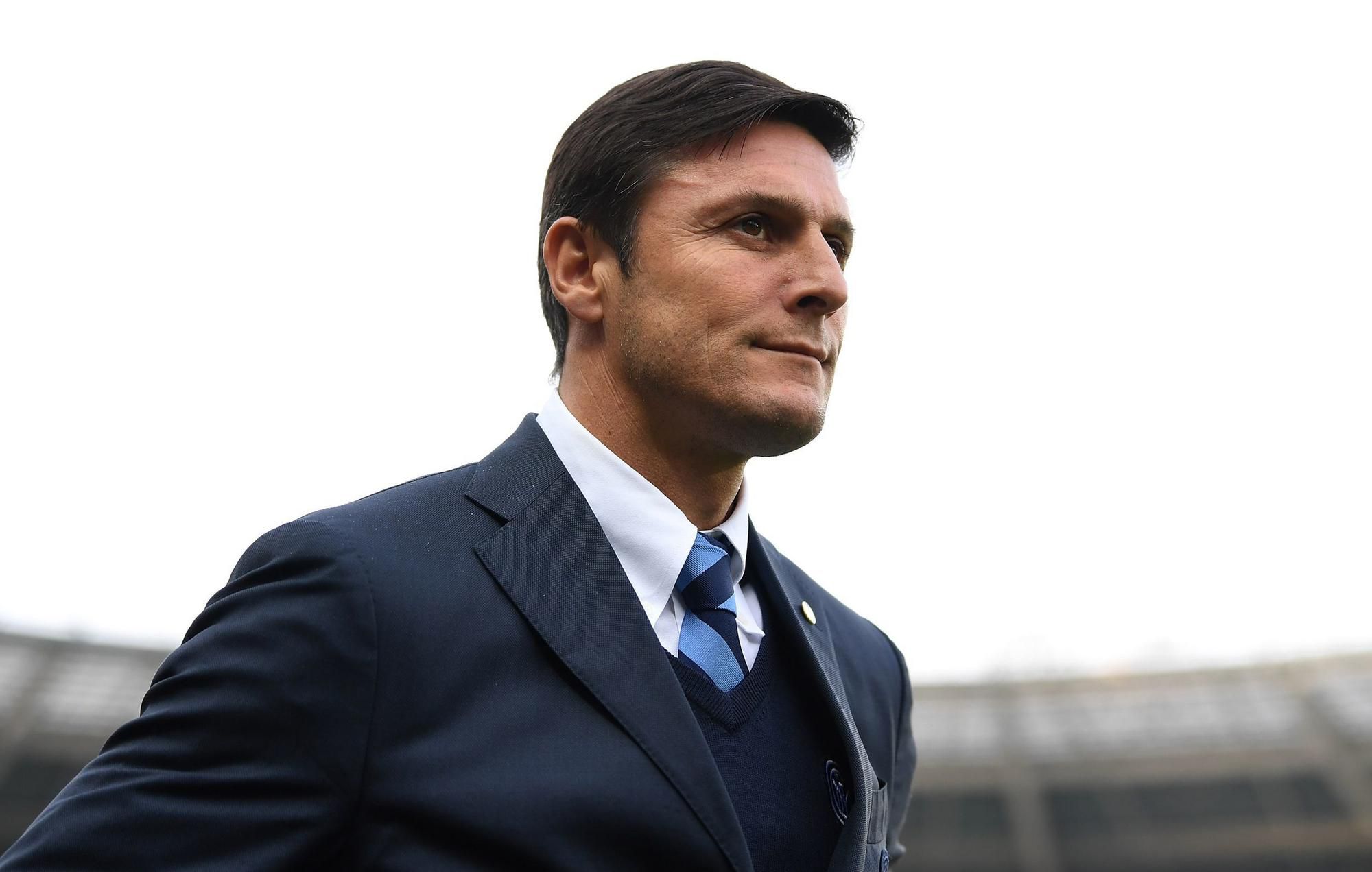 Viceprezident a legenda Interu Miláno Javier Zanetti