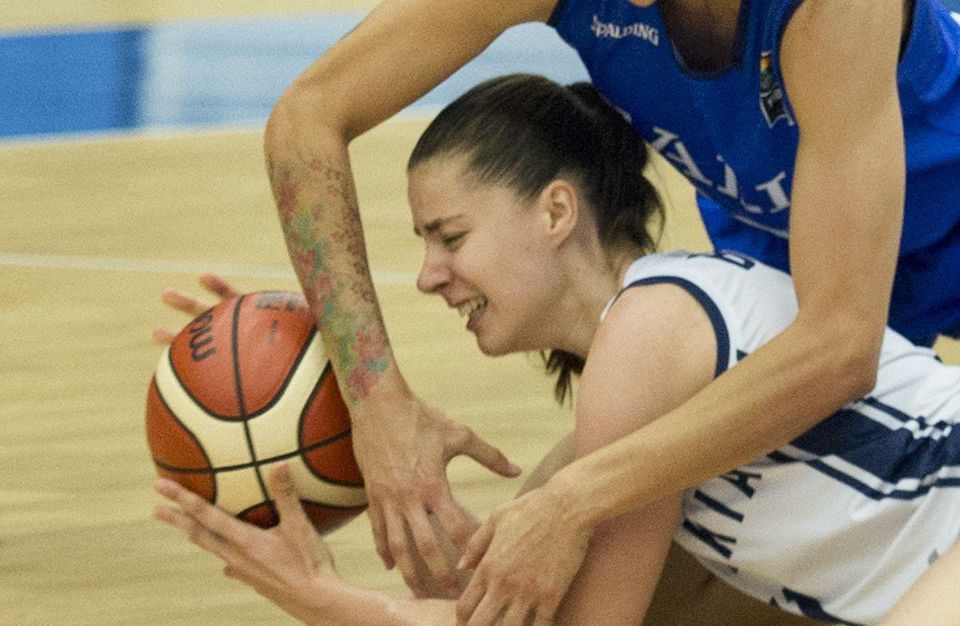 Basketbalistka Slovenska Barbora Bálintová