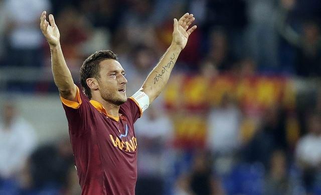 Totti francesco gol nov12 reuters