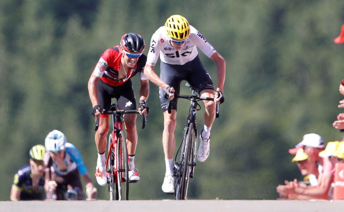 Britský cyklista Chris Froome
