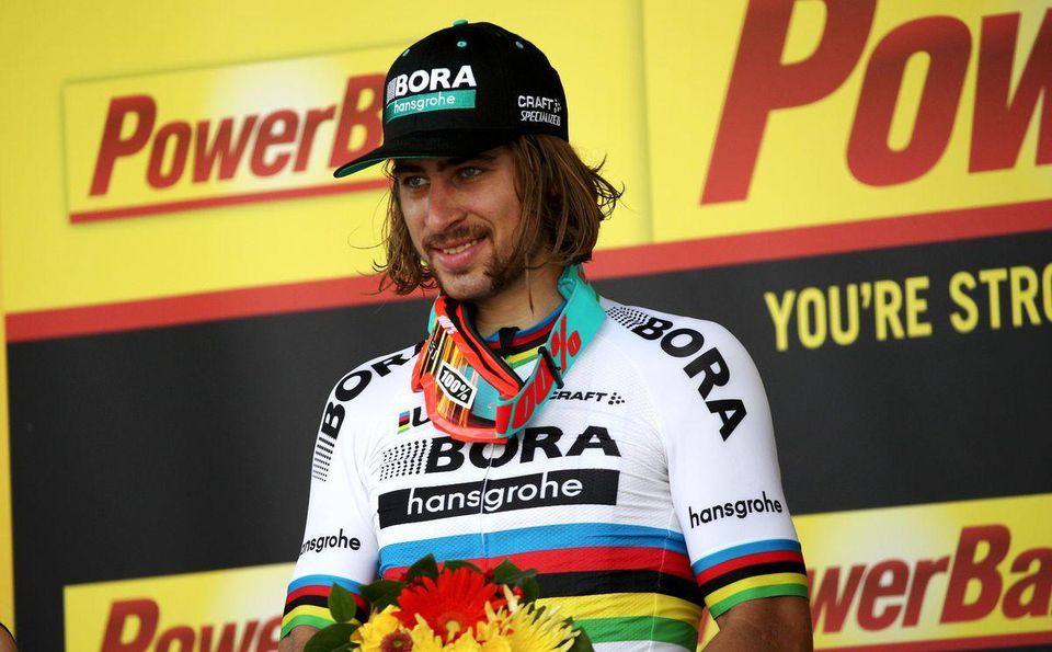 Peter Sagan po víťaznej etape na Tour de France