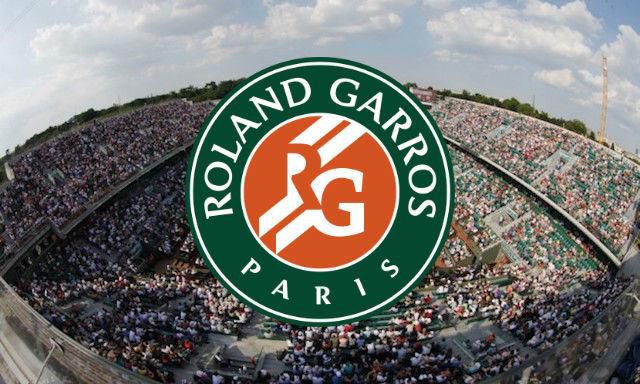 Roland Garros, logo, velky stadion, Maj2016
