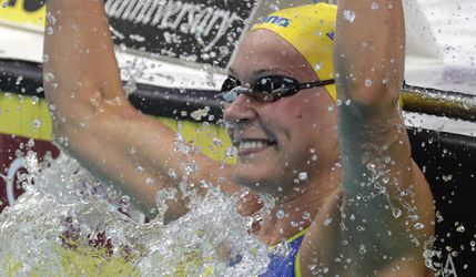 Plávanie: Sjöströmová vo svetovom rekorde na 100 m v. sp. v krátkom bazéne