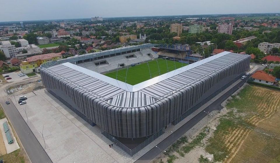 nový štadión FC DAC 1904 Dunajská Streda