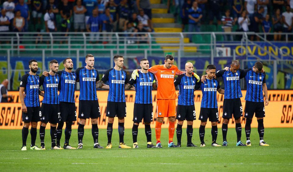 Milan Škriniar pri debute za Inter v Serie A.