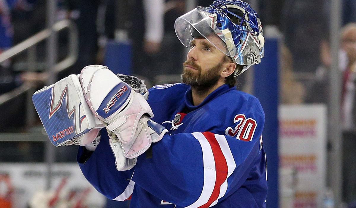 Henrich Lundqvist, brankar, sved, new york rangers, maj2017