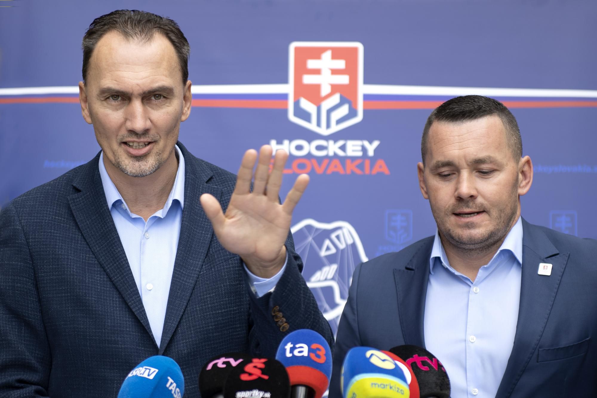 Miroslav Šatan a Miroslav Lažo