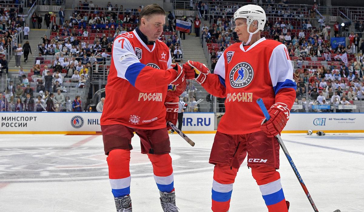Putin, Rusko, hokej