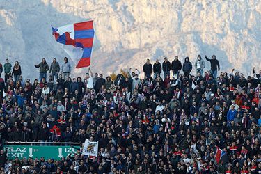 Hajduk Split s trestom: Dva zápasy bez divákov