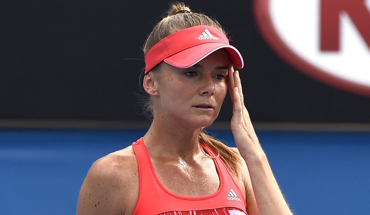 Daniela Hantuchova, sklamanie, prehra, Australian Open, 1. kolo, Jan2016