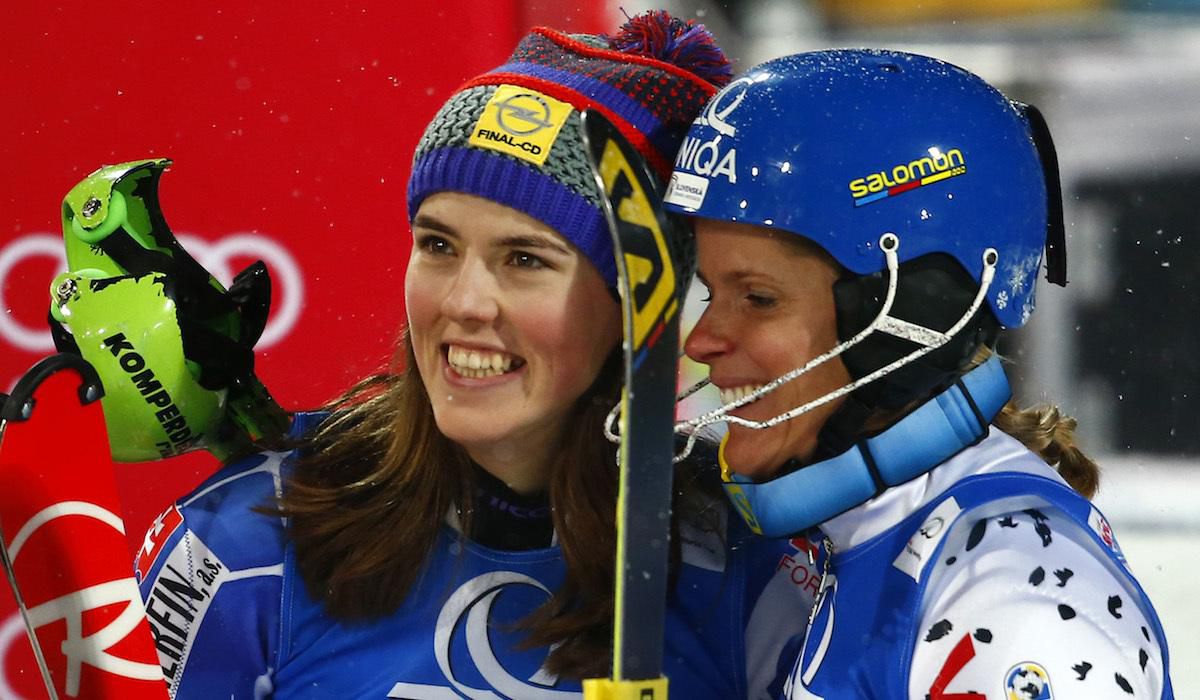 Veronika Velez Zuzulova, Petra Vlhova, lyzovanie, jan16, SITA/AP