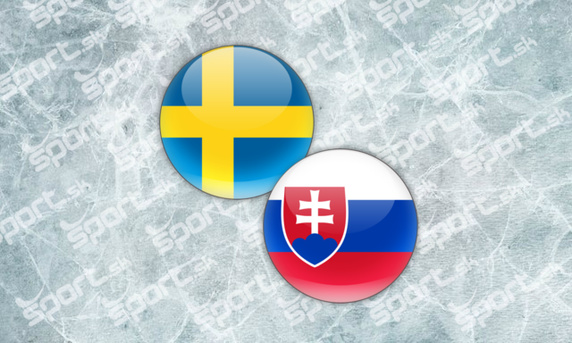 Slovensko po sympatickom výkone podľahlo Švédsku