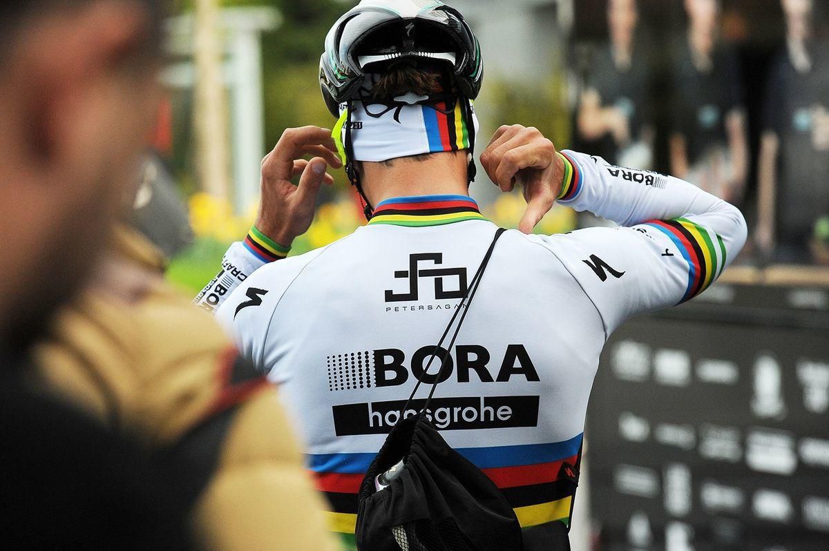 Peter Sagan v tímovom drese Bora Hansgrohe