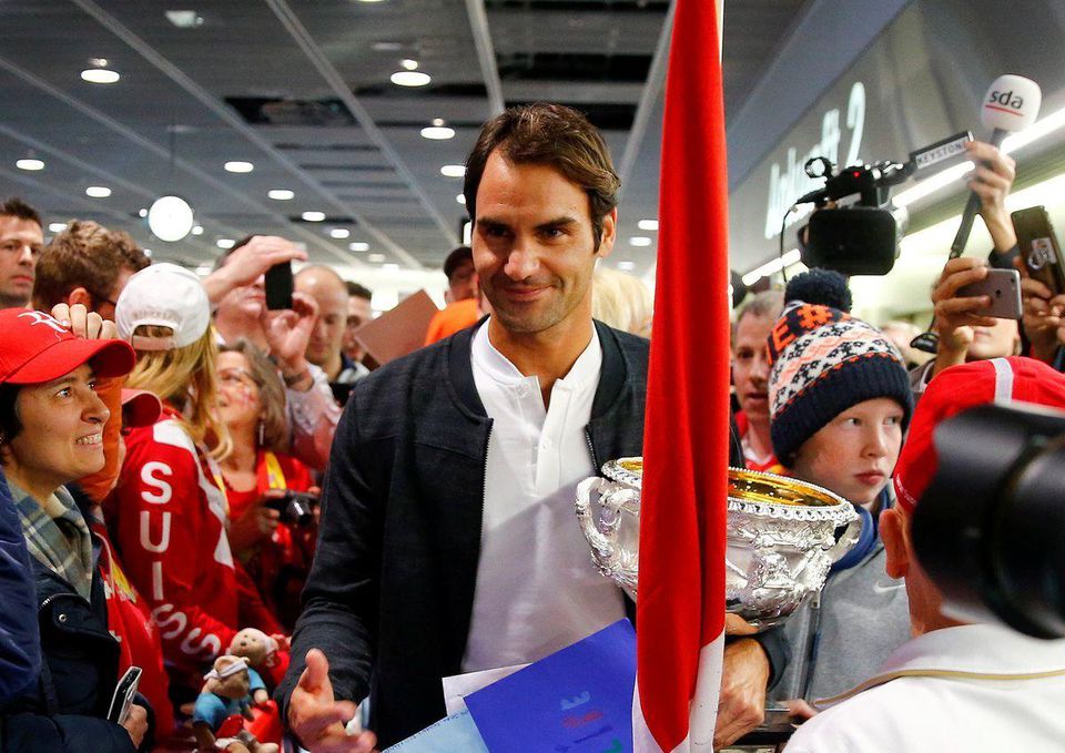 Roger Federer Svajciarsko feb17 Reuters