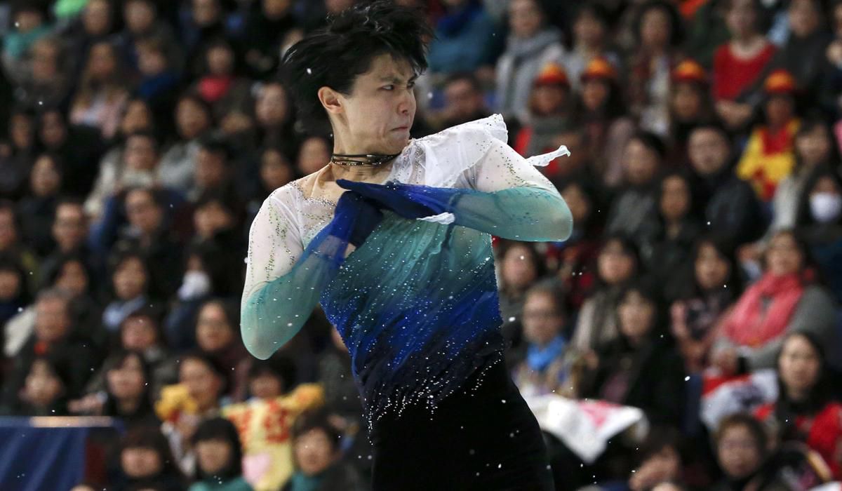 Yuzuru Hanyu, Japonsko, apr2017