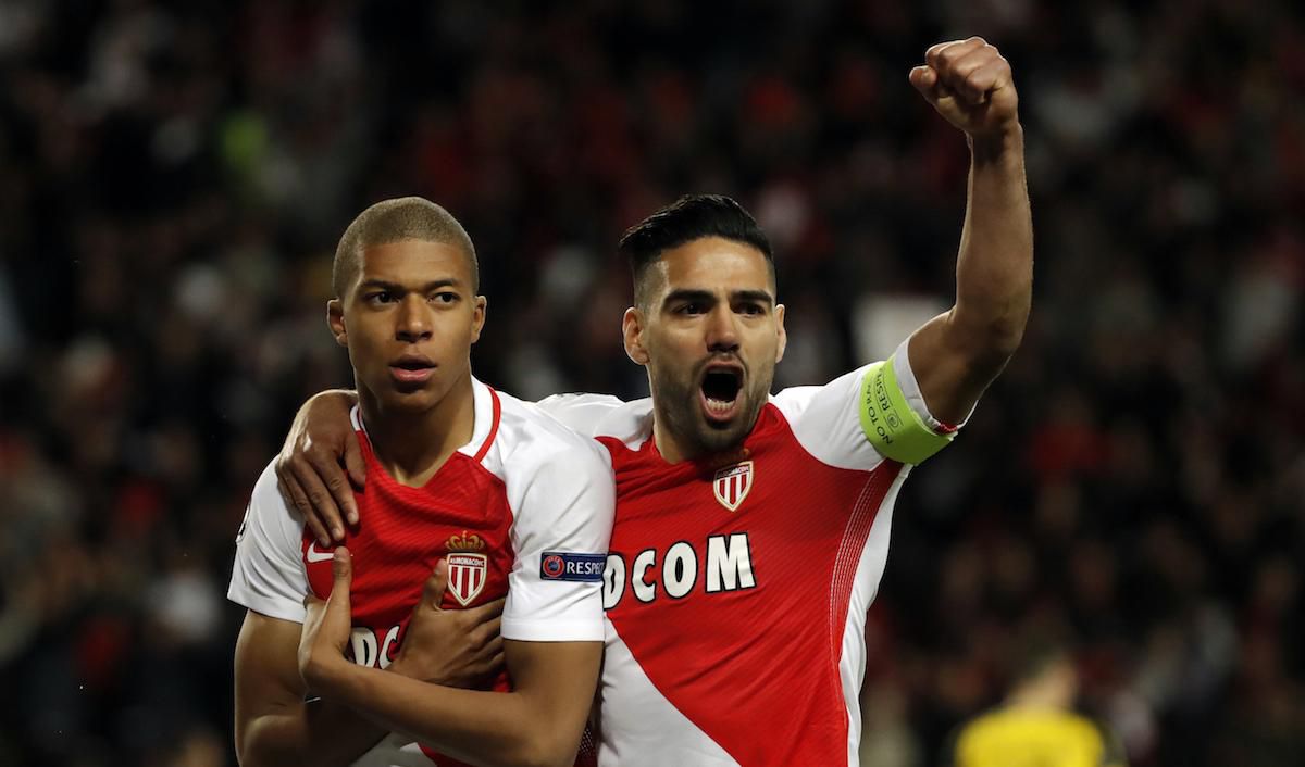 as monaco dortmund stvrtfinale liga majstrov apr17