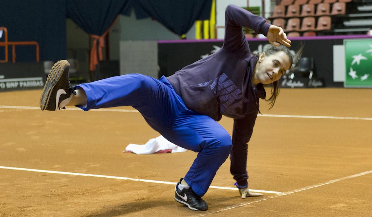 Janette Husarova, tanec, prehrata stavka, Fed Cup, feb17, TASR