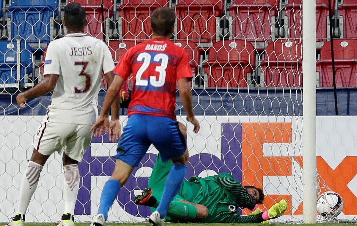 Marek Bakos Viktoria Plzen AS Rim sep16 Reuters