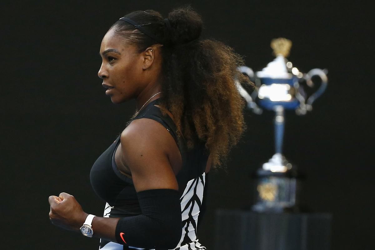 serena williams, australian open, melbourne, jan2017