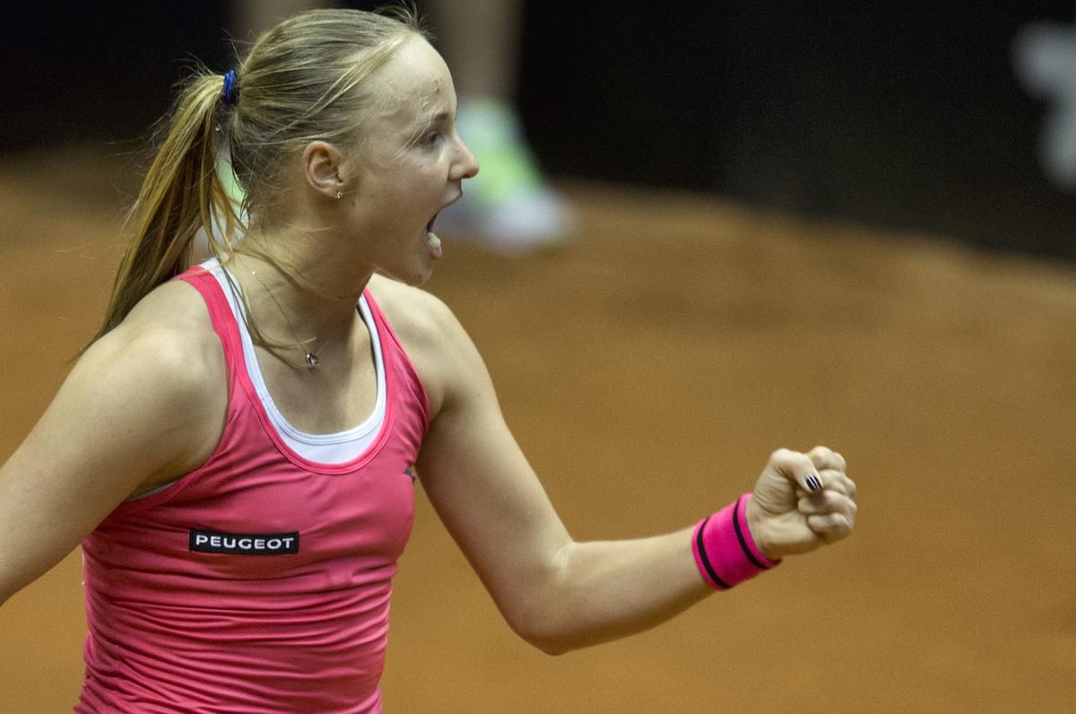 rebecca sramkova, tenis, fed cup, feb2017, forli