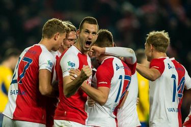 Slavia vyhrala nad Slováckom a posunula sa na čelo tabuľky