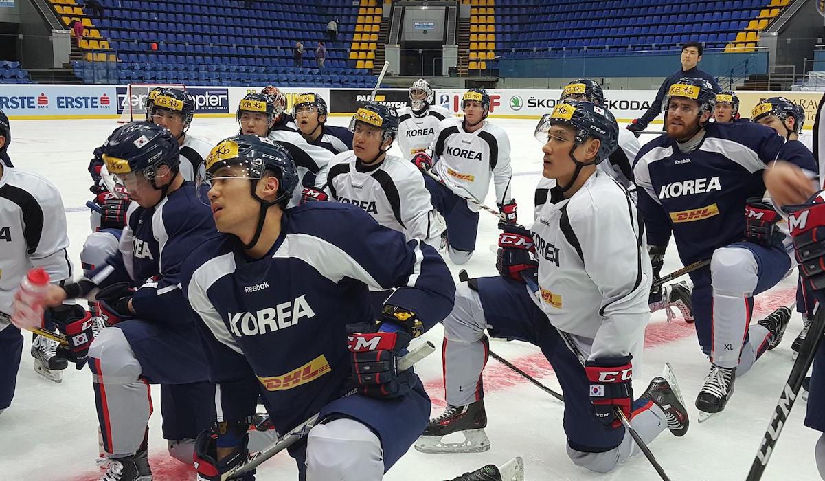 juzna korea reprezentacia trening