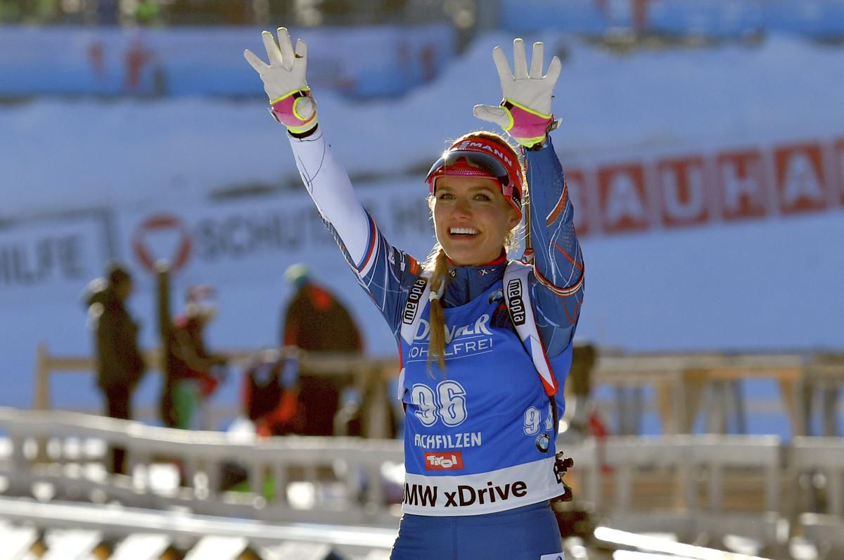 gabriela koukalova, biatlon, winner, feb2017