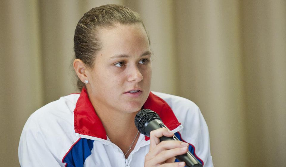 Jana Cepelova, Fed Cup, Slovensko, tlacovka, Apr2016