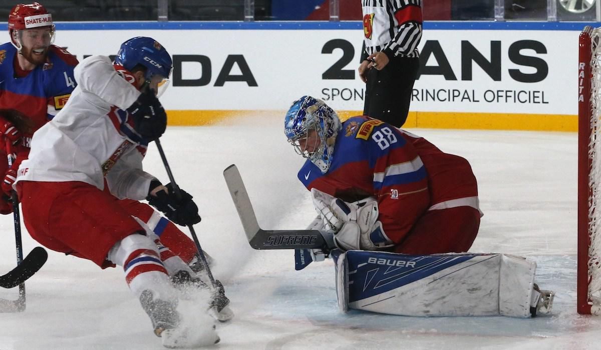 Andrei Vasilevski, Rusko, Cesko, MS2017, maj17, reuters