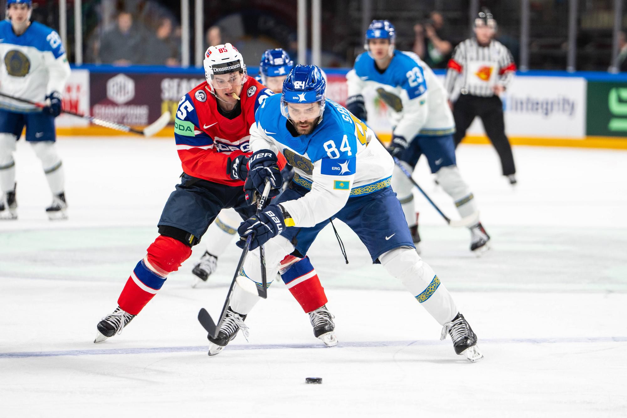 Fotogaléria - VIDEO MS V Hokeji 2023 Kazachstan Zdolal Nórsko 4:3 Po ...