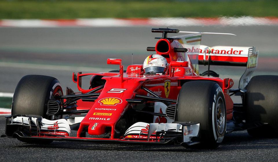 F1, Ferrari, Sebastian Vettel, feb17, reuters