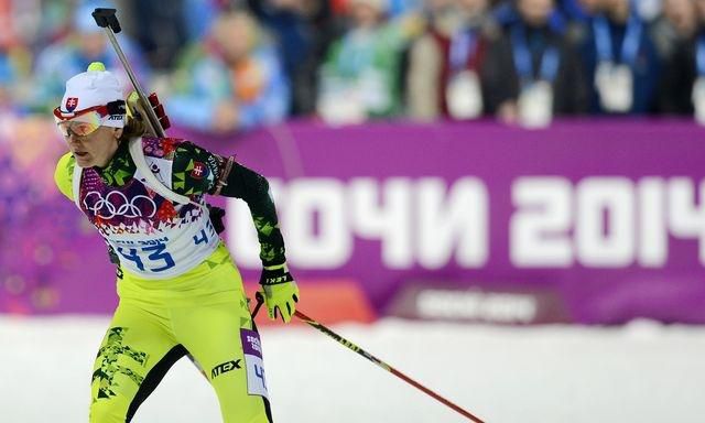 Jana gerekova biatlon stihacka 10km soci2014 tasr