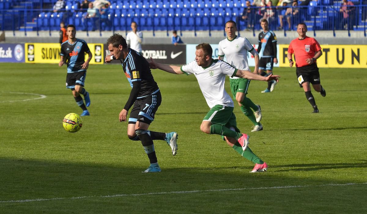 Frantisek Kubik, SK Slovan Bratislava, Adam Meszaros, MFK Skalica, Slovensky pohar, Slovnaft Cup, maj17, SITA