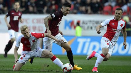 V pražskom derby Slavia zachránila remízu v nadstavenom čase