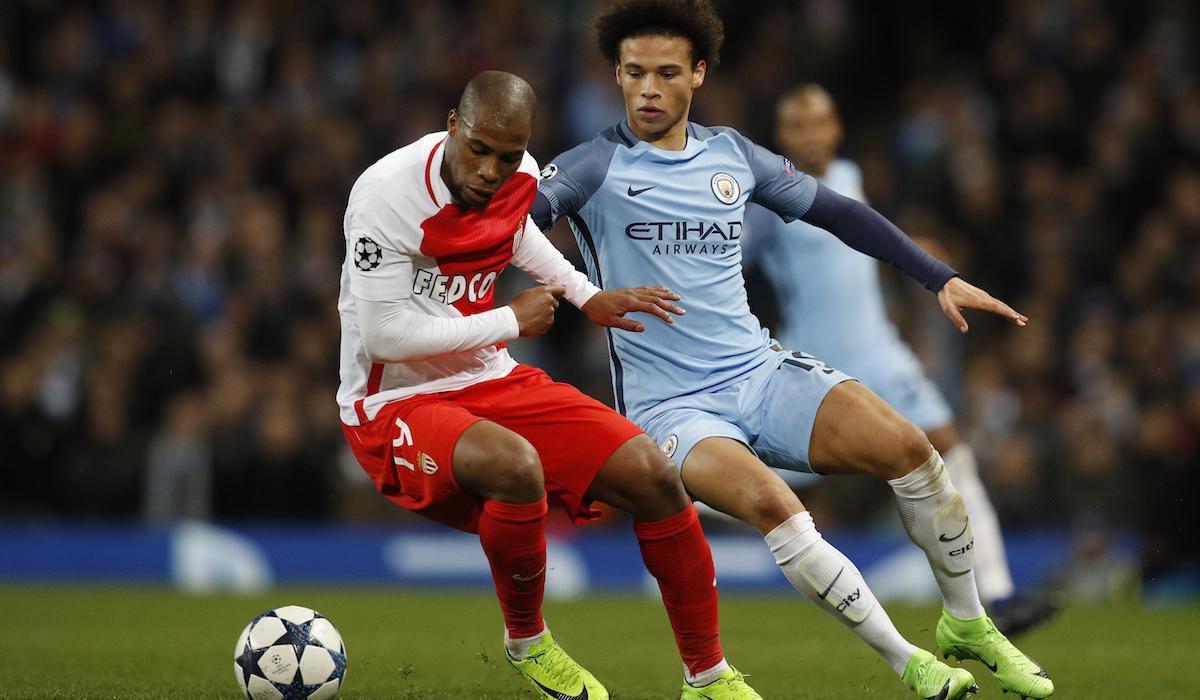 Monaco, Djibril Sidibe, Manchester City, Leroy Sane, Liga majstrov, feb17, reuters