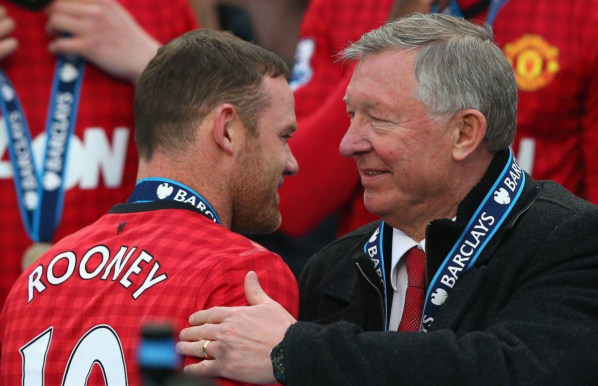 Wayne Rooney Sir Alex Ferguson maj12 Getty Images