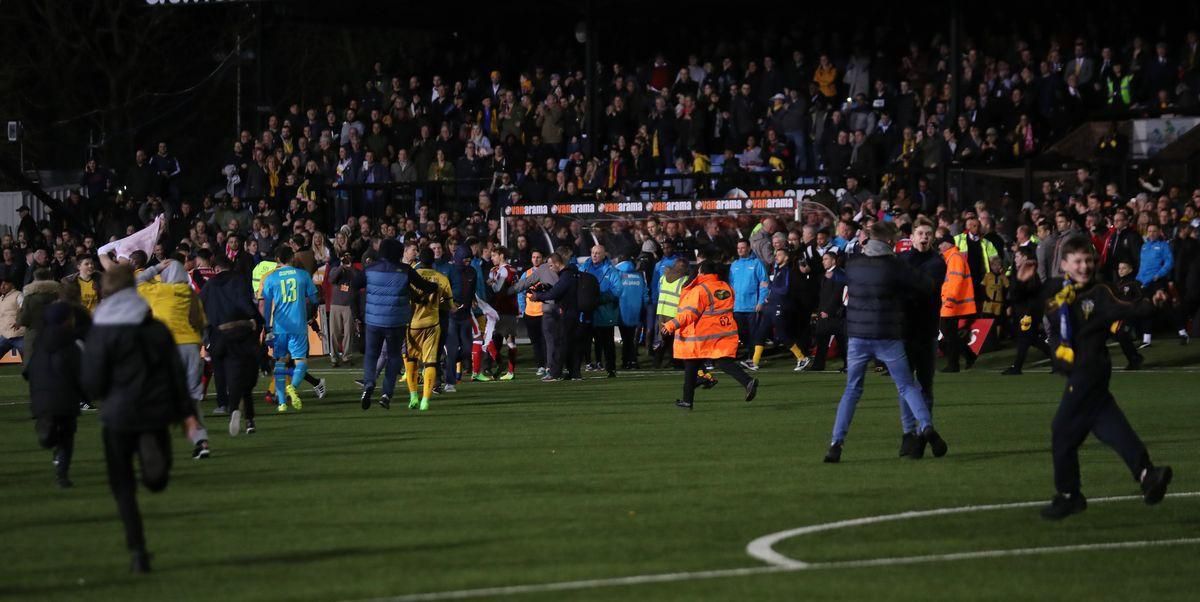 Sutton United Arsenal FC FA Cup feb17 Reuters