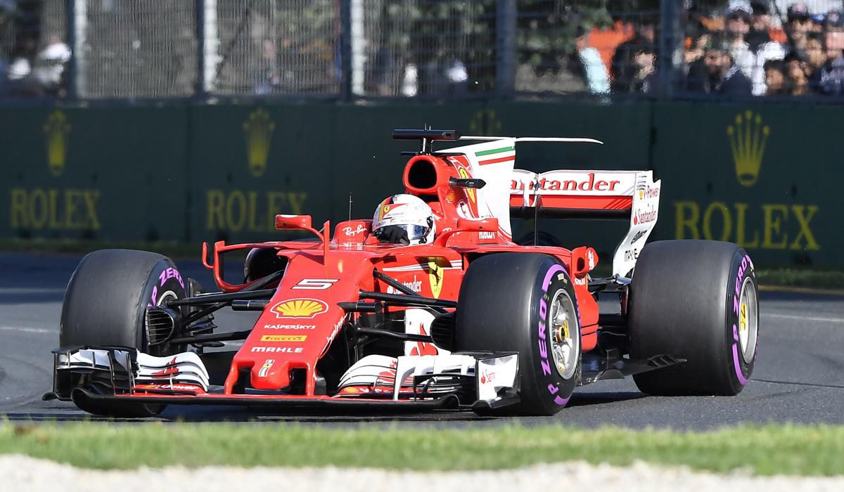 seastian vettel, ferrari, mar2017, vc australie