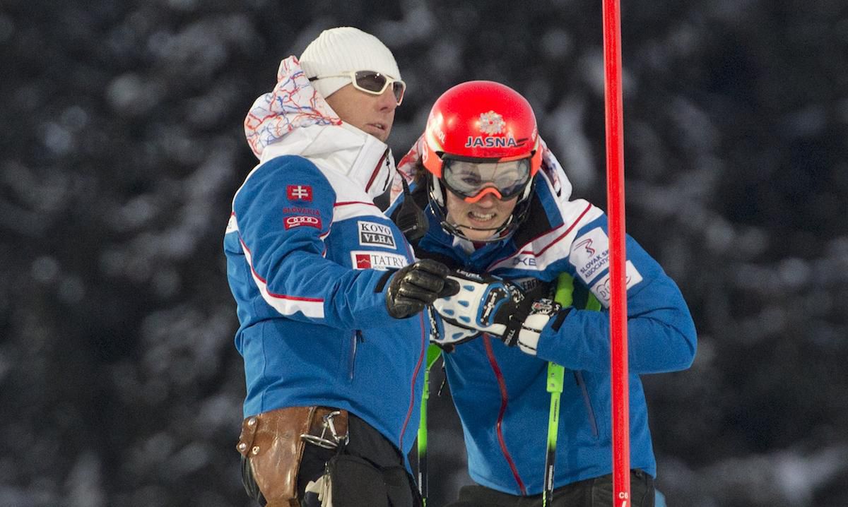 Livio Magoni a Petra Vlhová